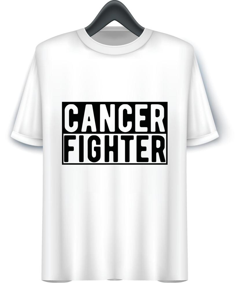 paquete de camisetas de cáncer de mama, diseño de camisetas tipográficas vector