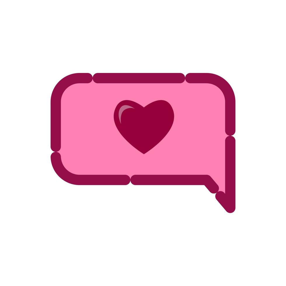 valentine theme icon design. vector