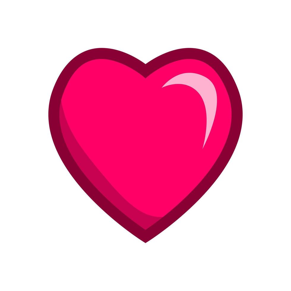 valentine theme icon design. vector