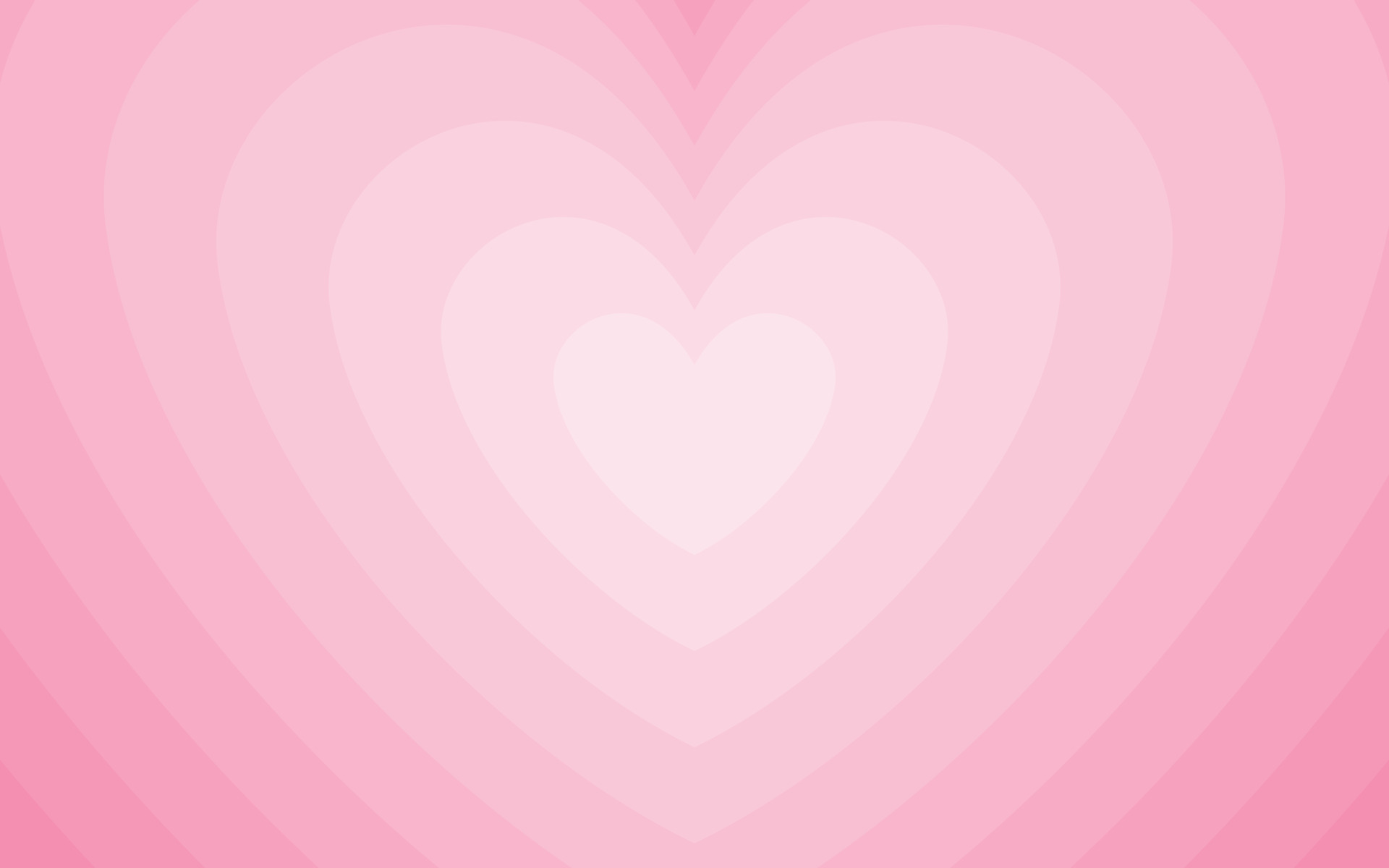 Tunnel of Concentric hearts. Romantic cute background. Pink aesthetic hearts  backdrop. Vector illustration 16348270 Vector Art at Vecteezy