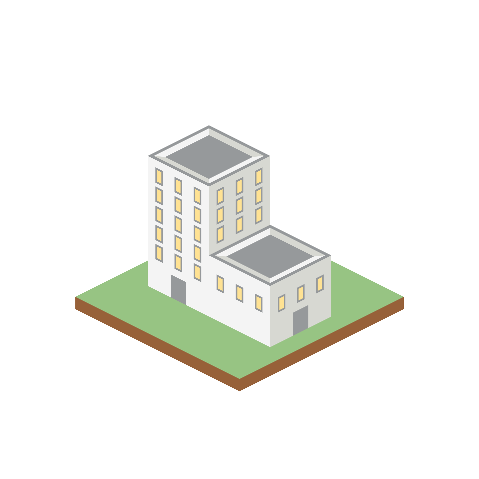 isometric-adjoining-high-rise-building-3d-universal-scenary-collection