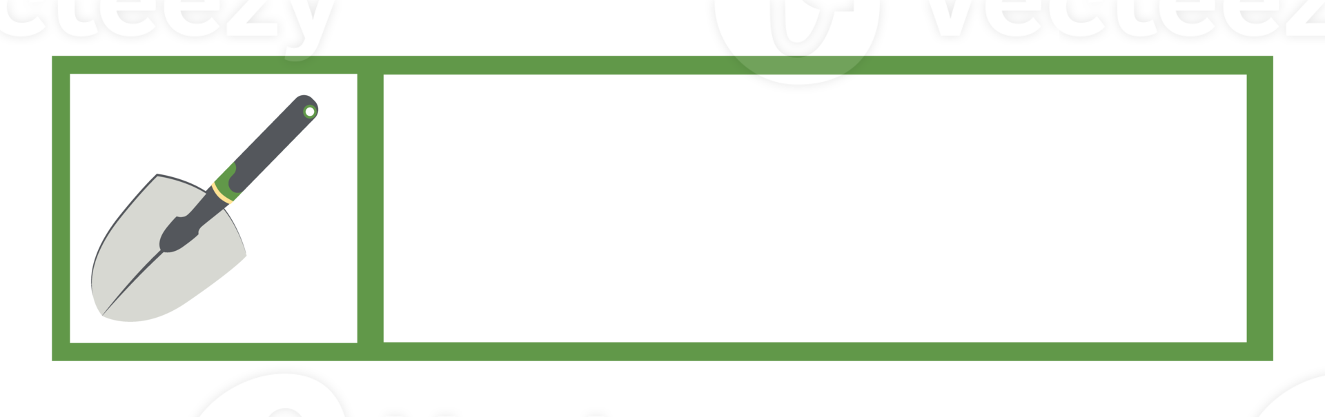 sticker label for gardening tool kit collection set png
