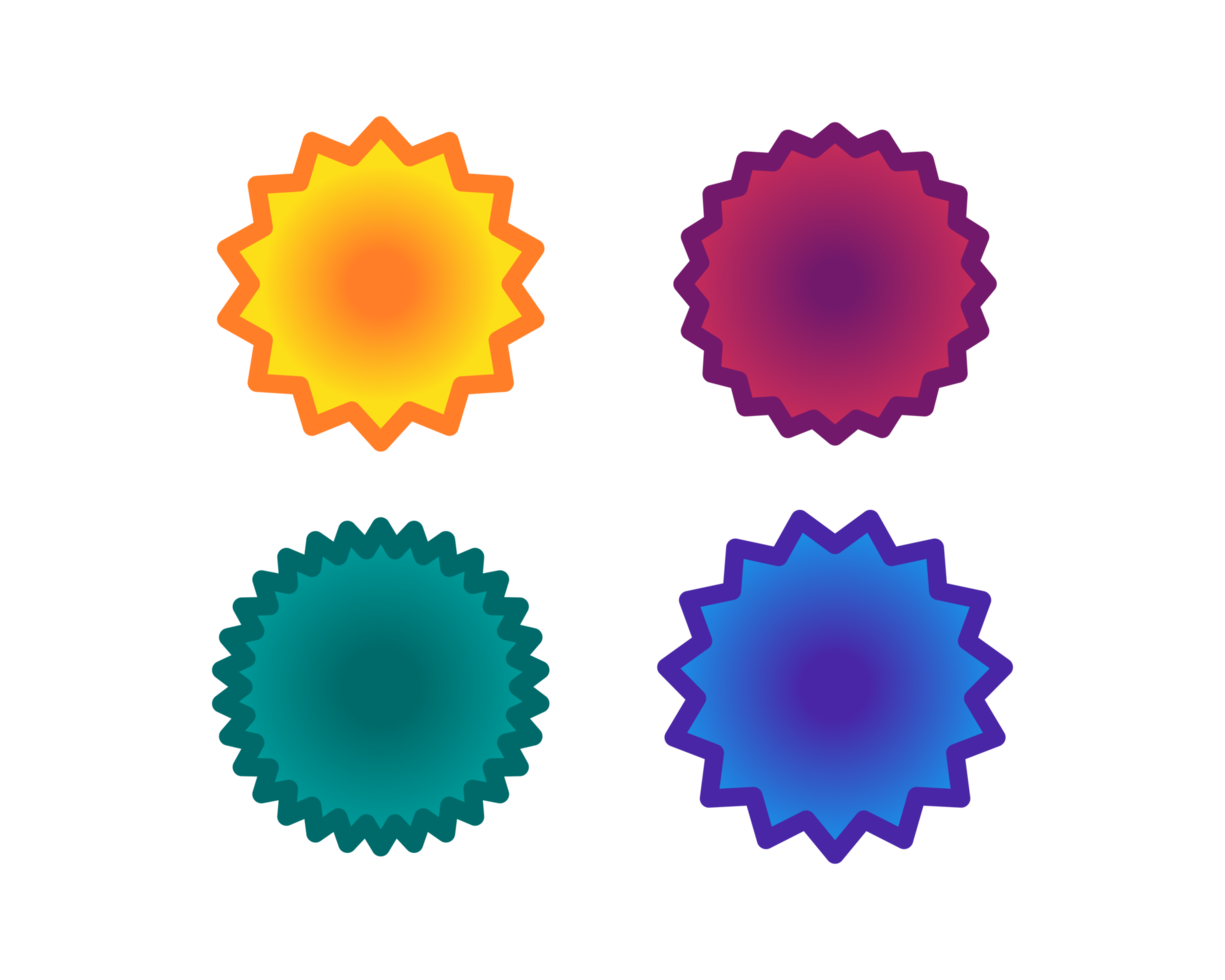 Star Circle Symbol Icons Simple UI Art png