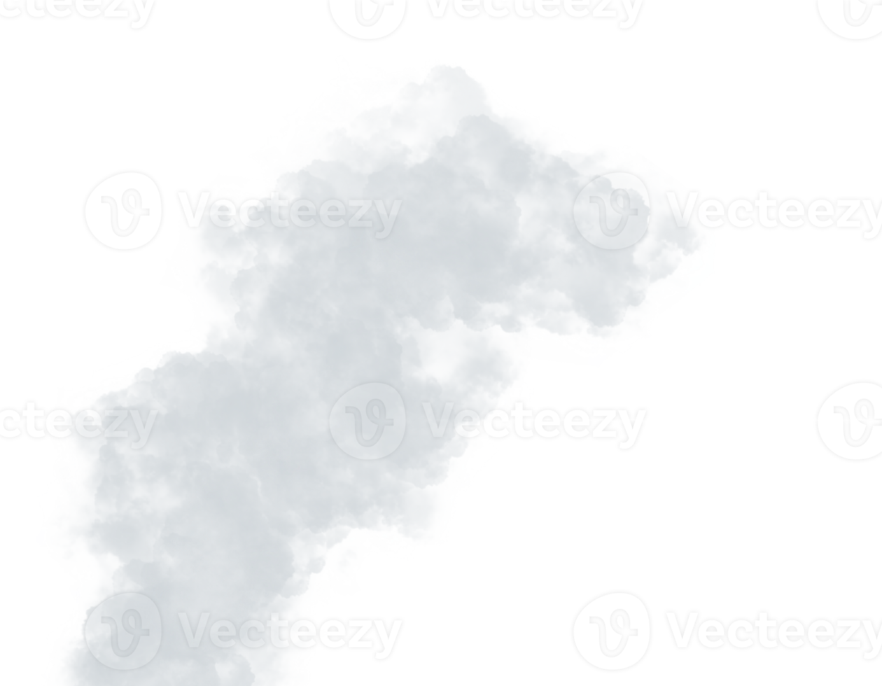 realistisk rök isolerat på genomskinlighet bakgrund png