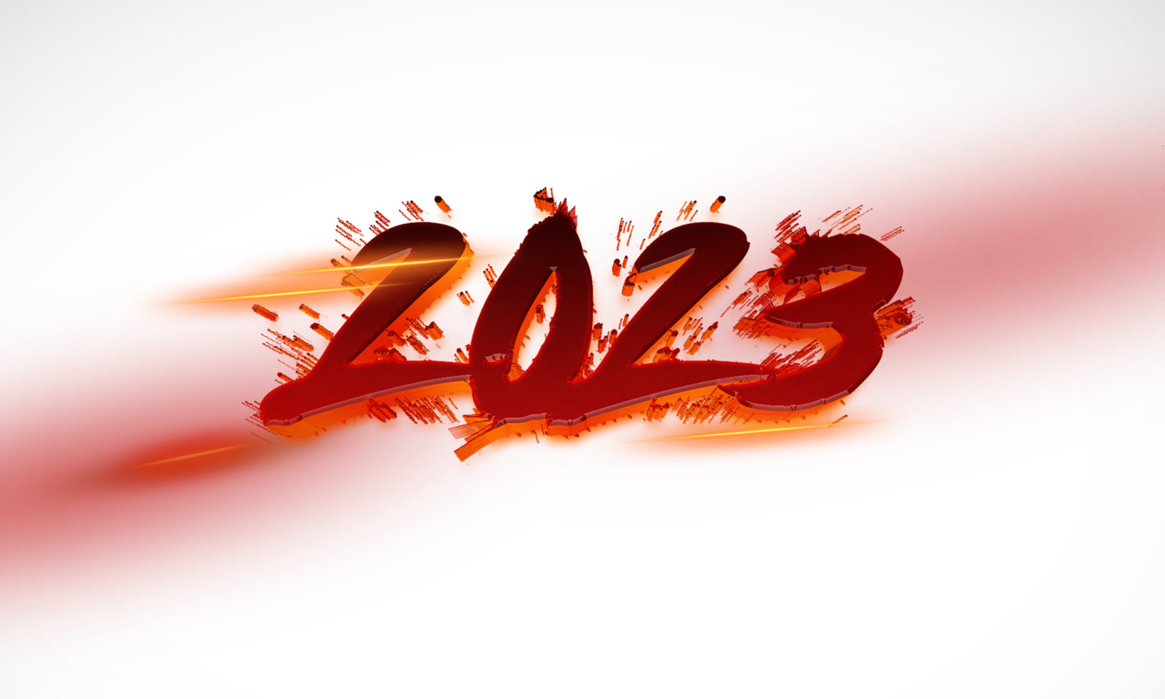 red 2023 new year celebration png
