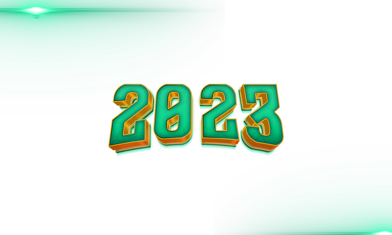 modern 2023 new year celebration text png