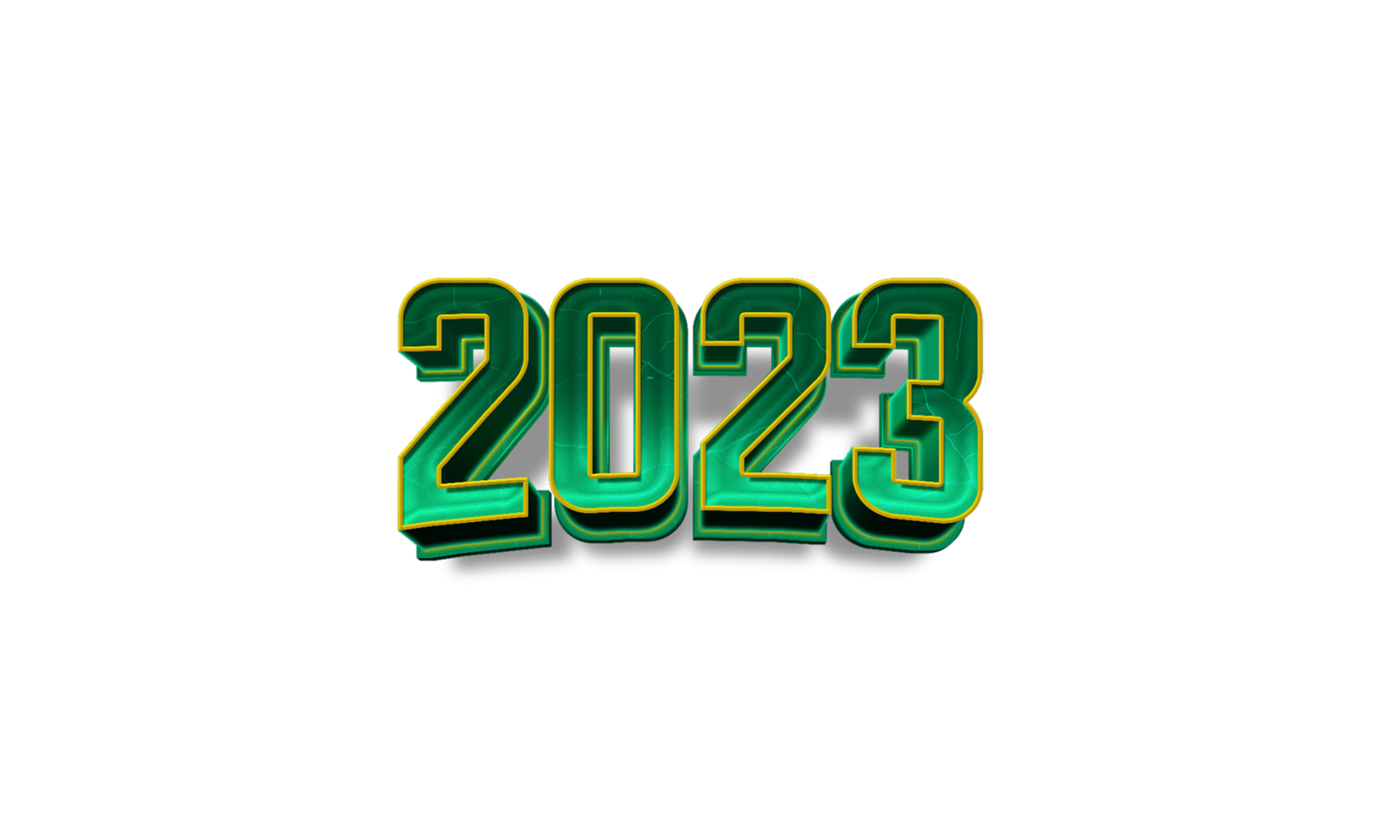 modern 2023 new year celebration text png