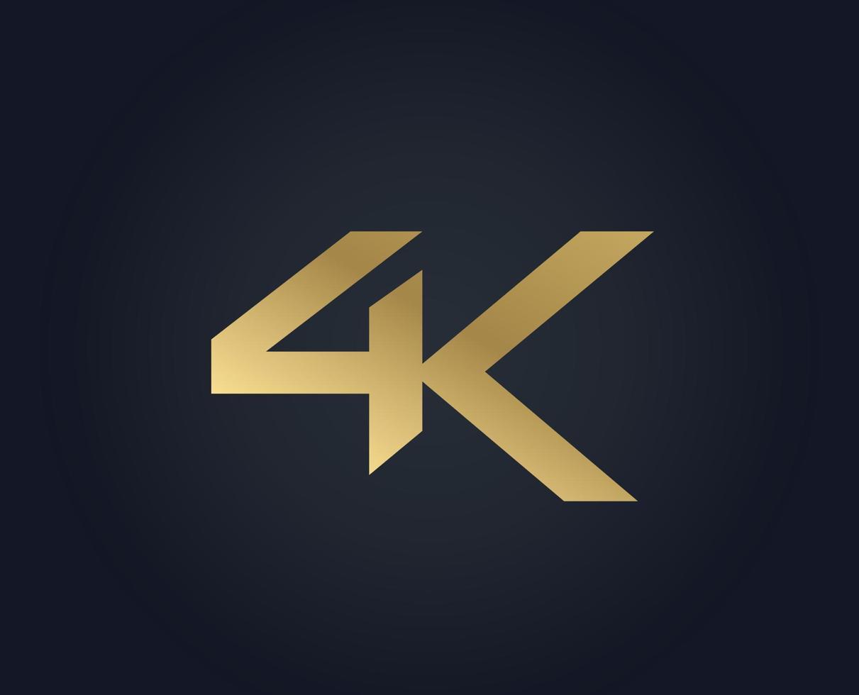 4k text typography design patter vector. vector