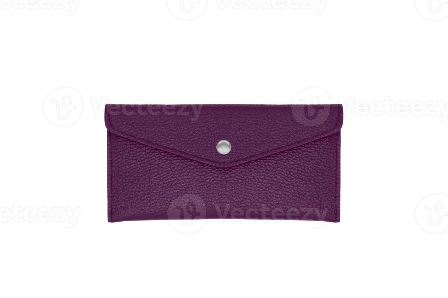 Purple woman leather purse wallet png