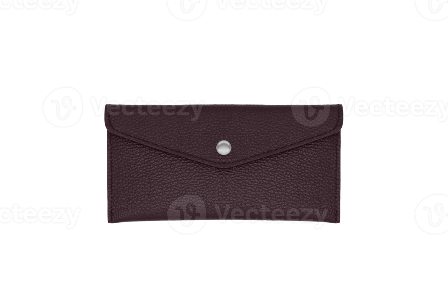 Purple woman leather purse wallet png