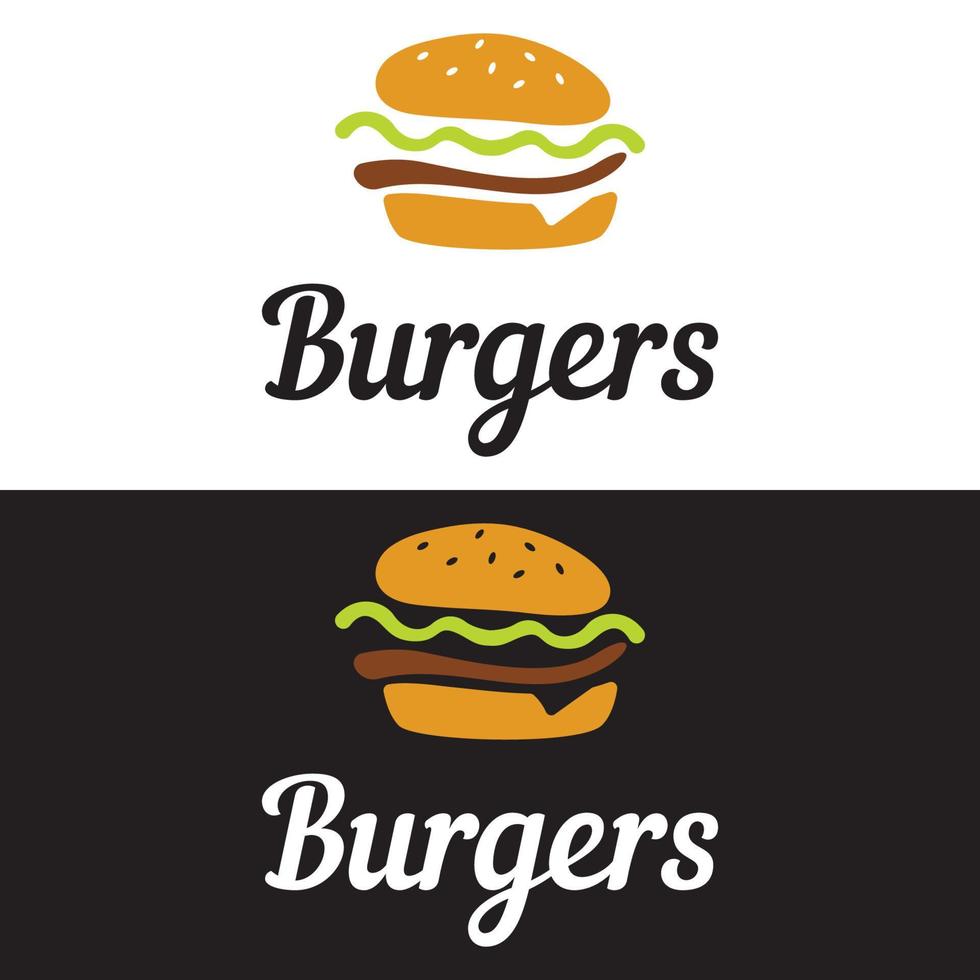Burger logo,restaurant emblem,cafe,burger label and factory.Fast food template. vector