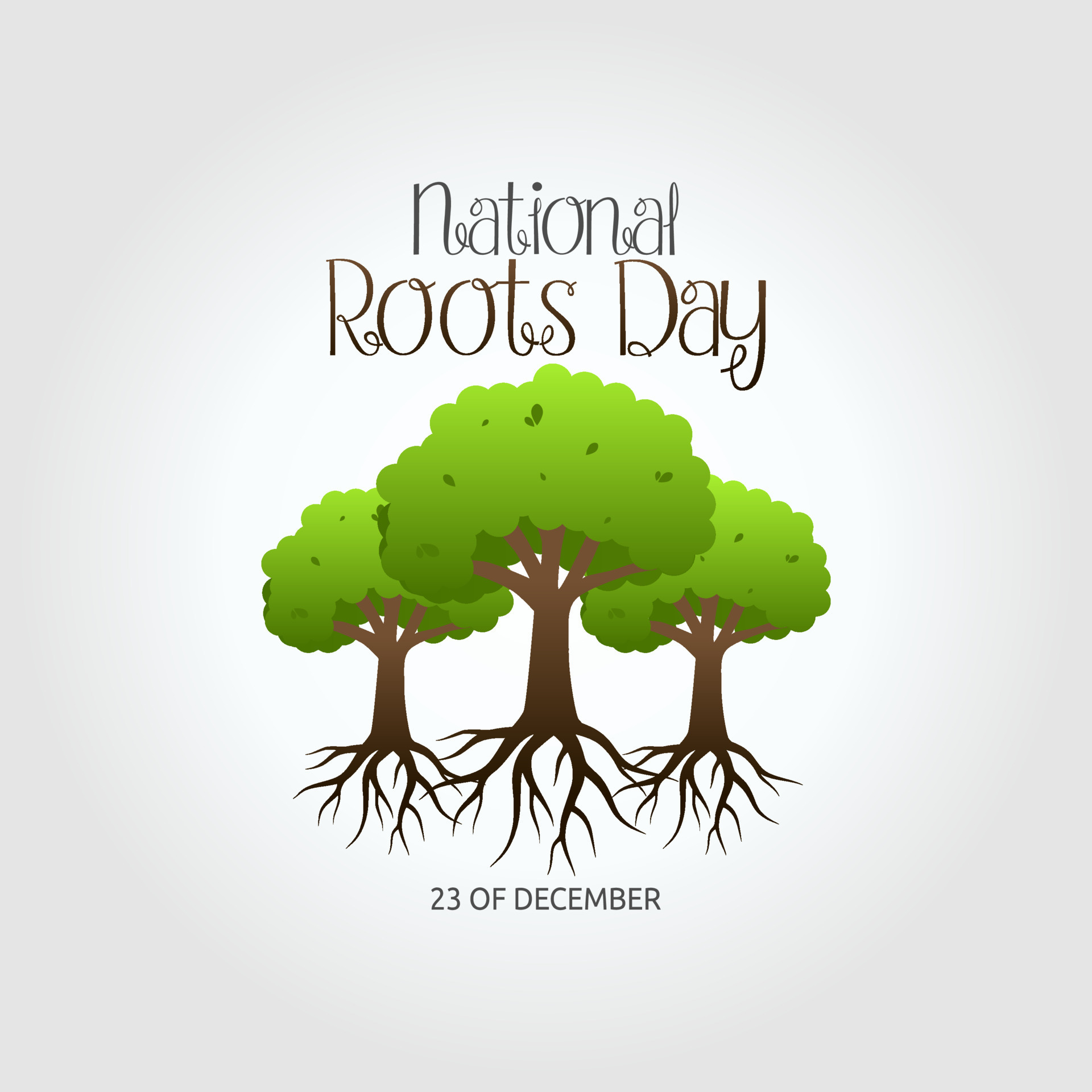 vector graphic of national roots day good for national roots day