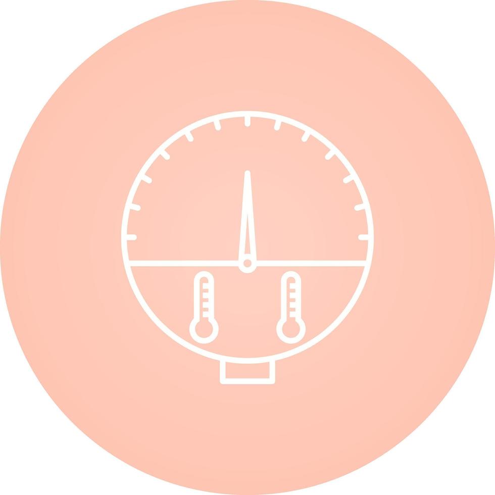 Temperature Indicator Vector Icon