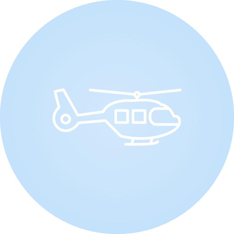 Helicopter Vector Icon