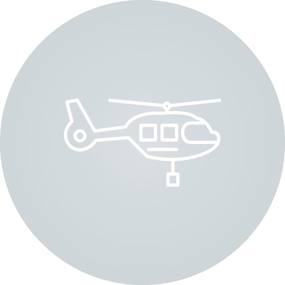 Helicopter Vector Icon