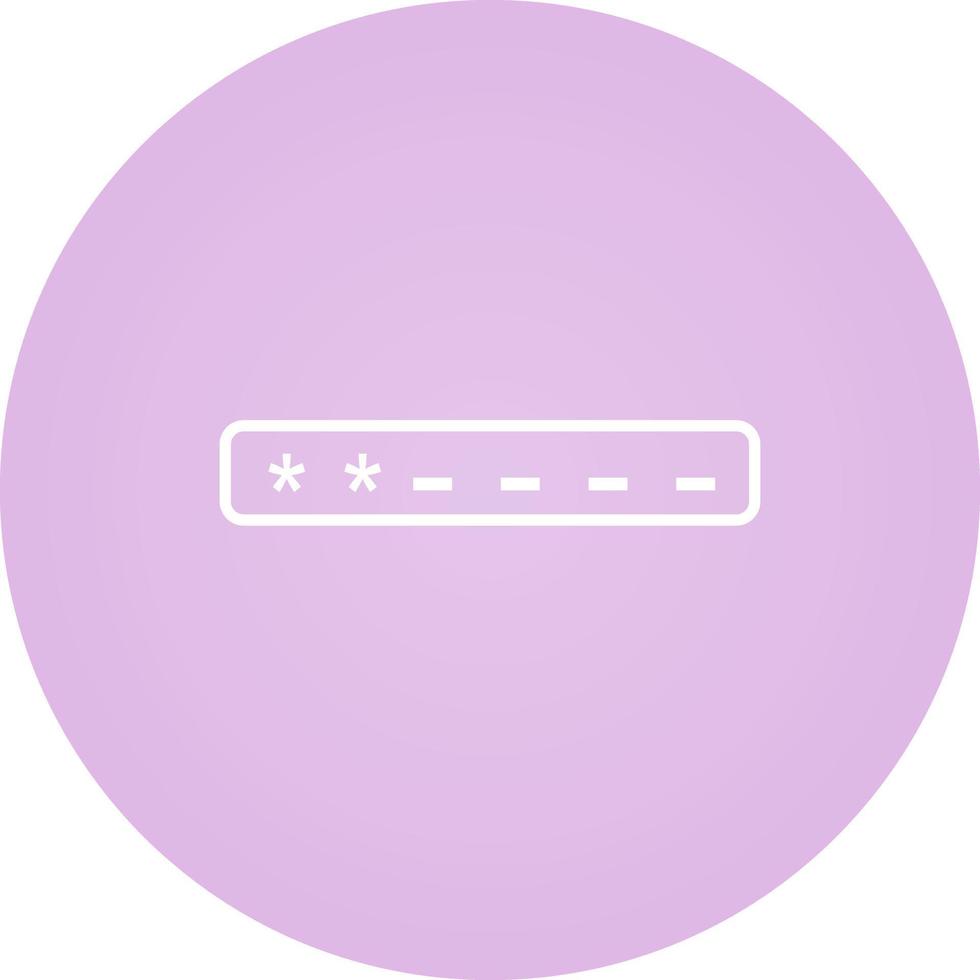 Enter Passcode Vector Icon
