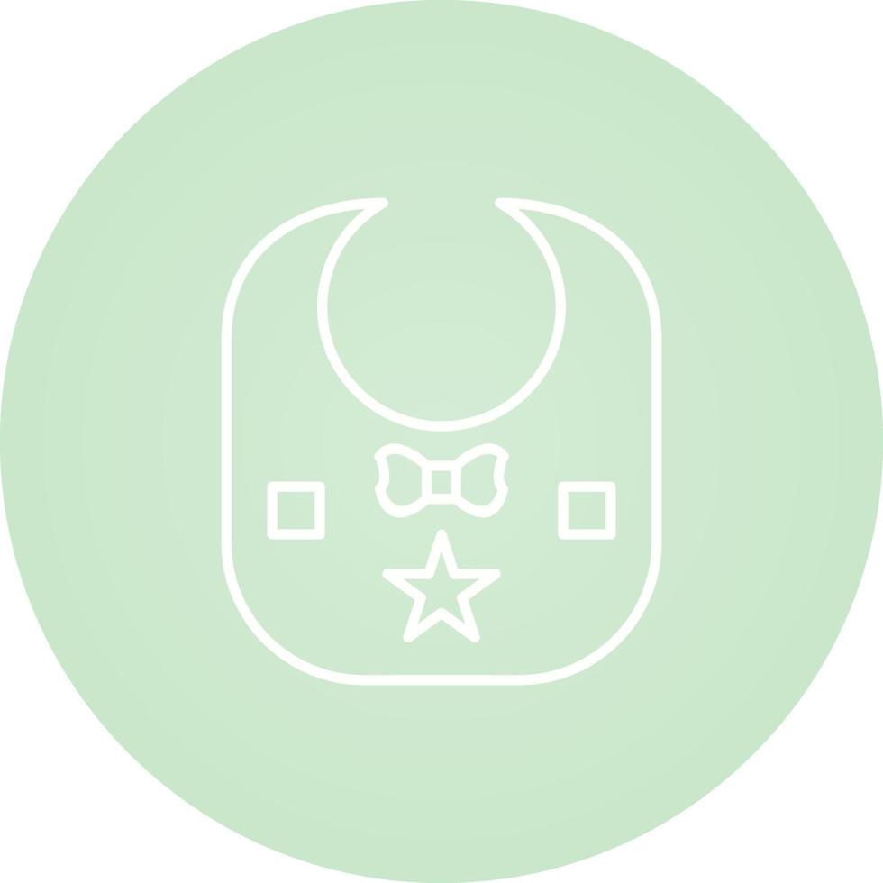 Baby Bib Vector Icon