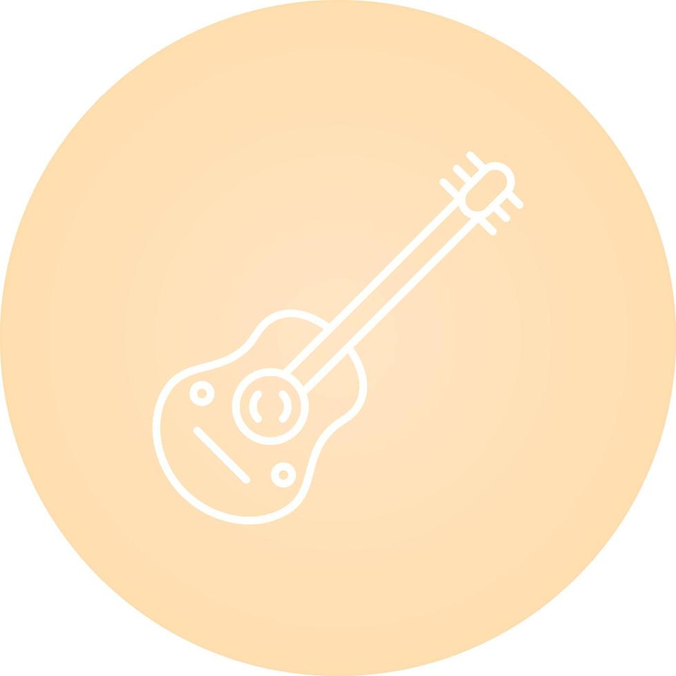 icono de vector de guitarra