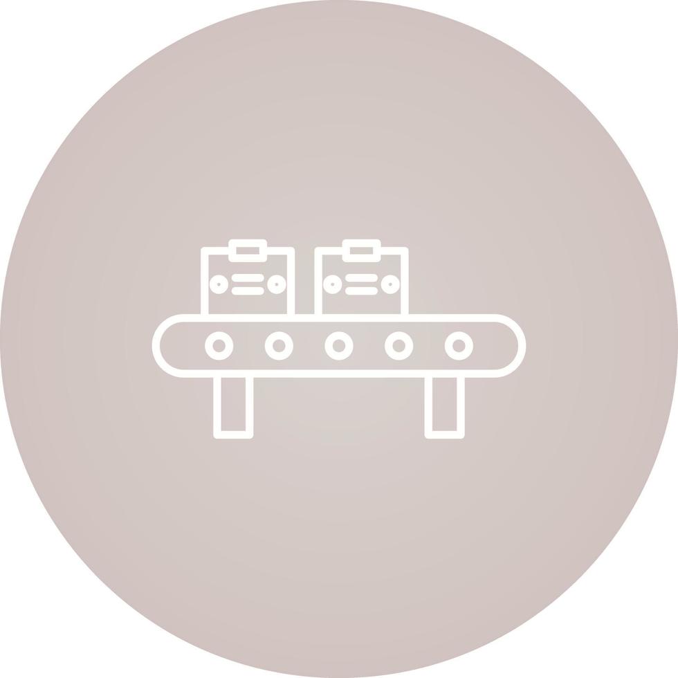 Conveyor Vector Icon