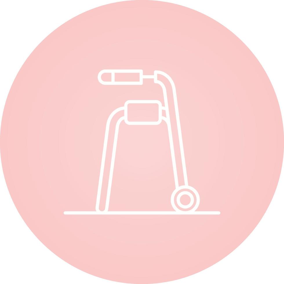 Walker Vector Icon