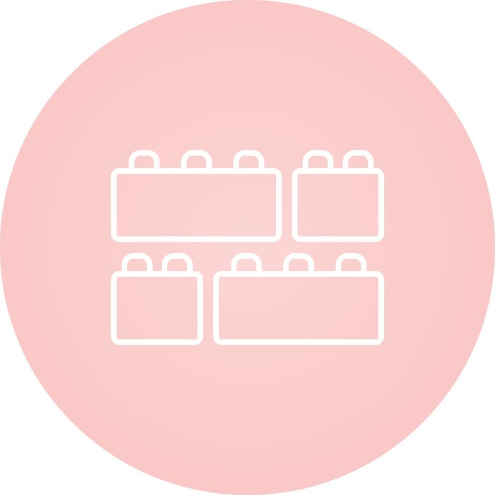 Toy Blocks Vector Icon