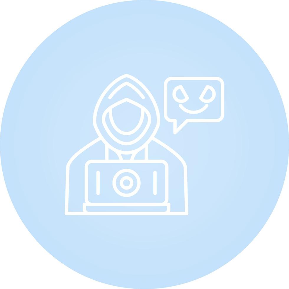 Cyber Attack Vector Icon