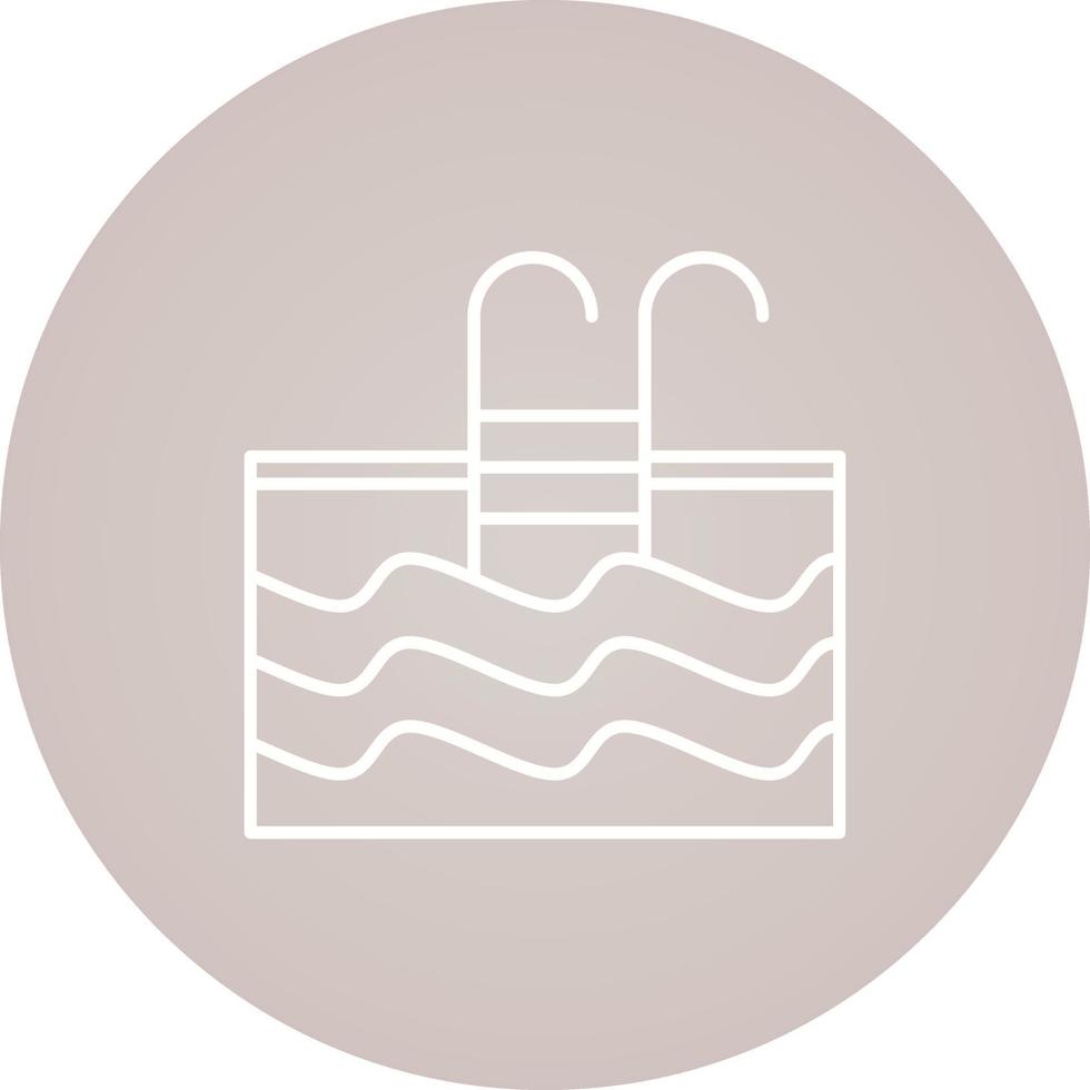 Swimming Pool Vector Icon