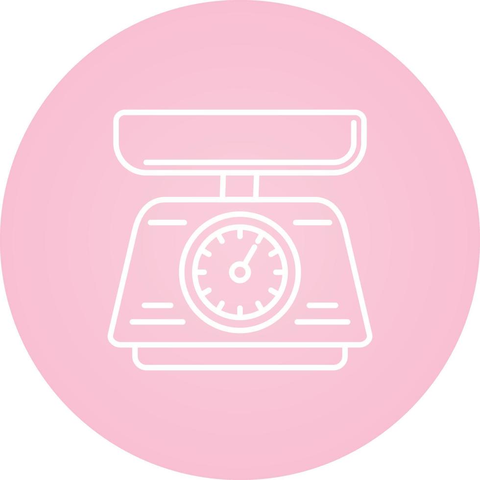 Weight Scale Vector Icon