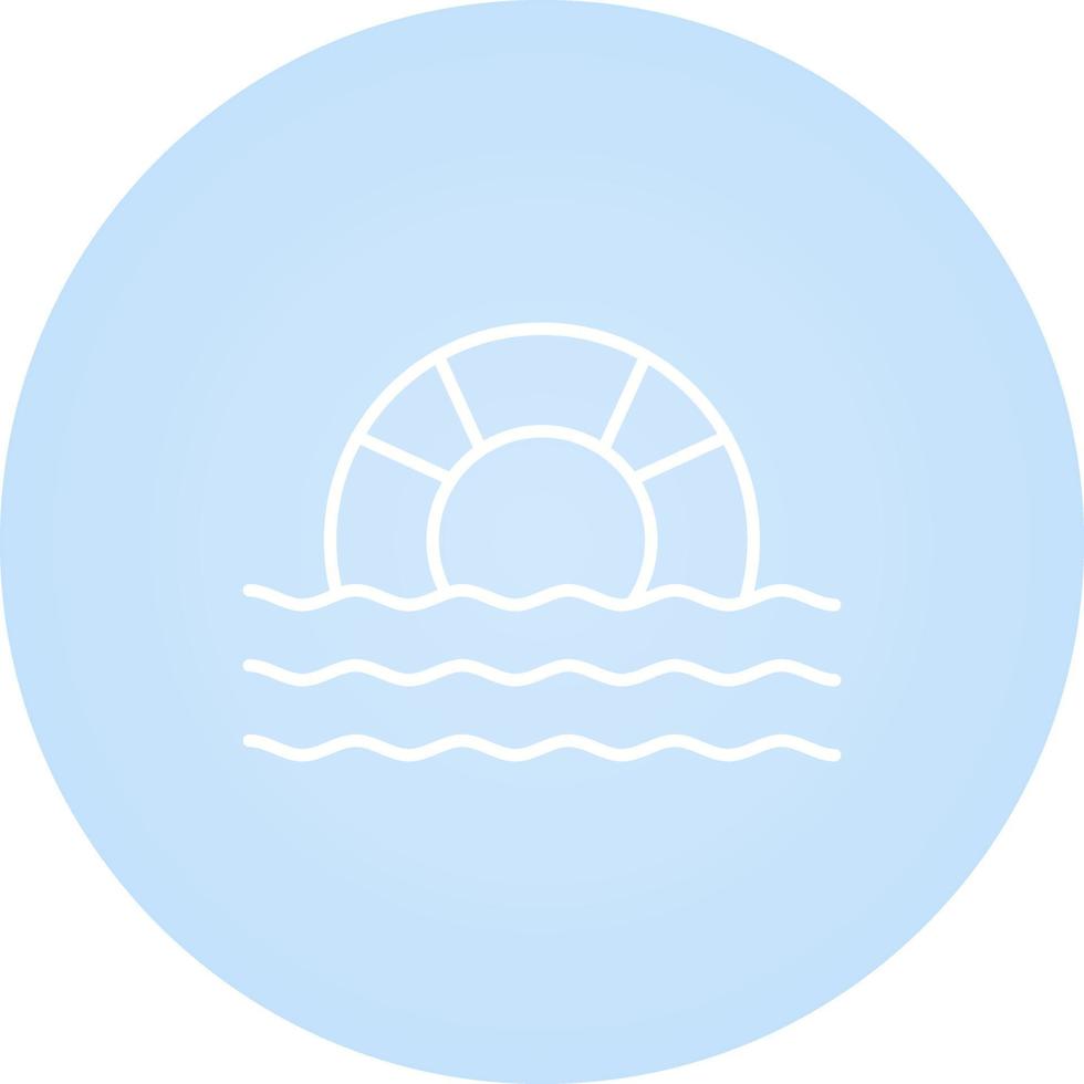 Float Vector Icon