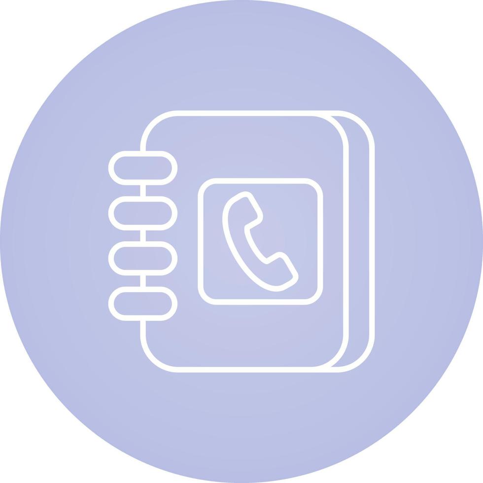 Address Book Vector Icon