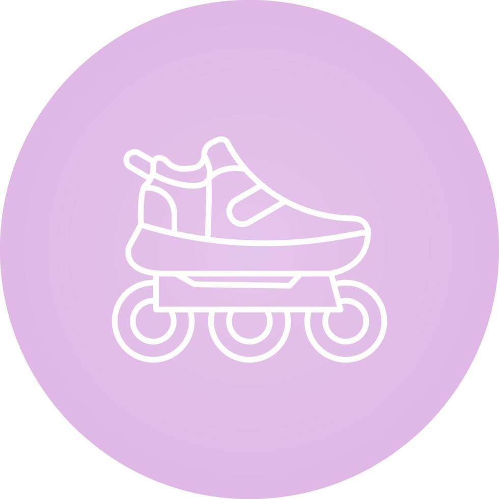 Roller Skates Vector Icon