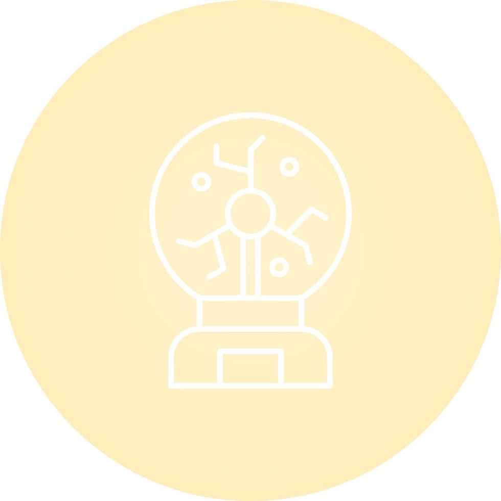 Plasma Ball Vector Icon