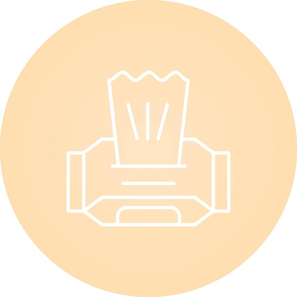Wet Wipes Vector Icon