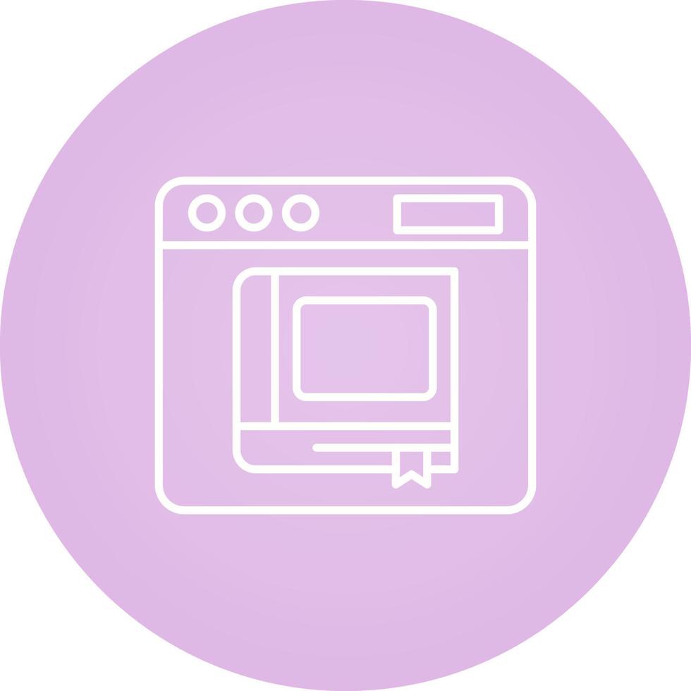 Ebook Vector Icon
