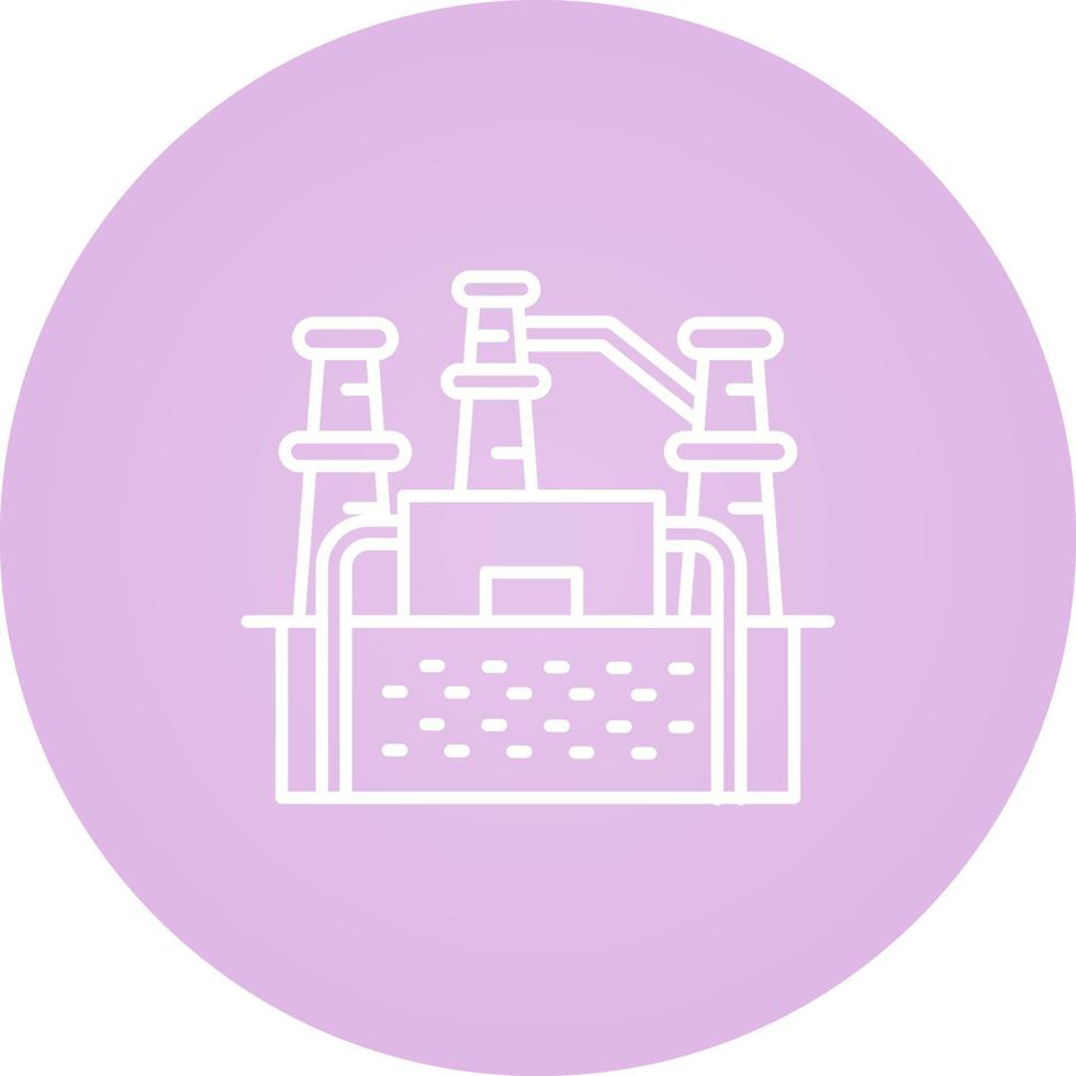 Geothermal Energy Vector Icon