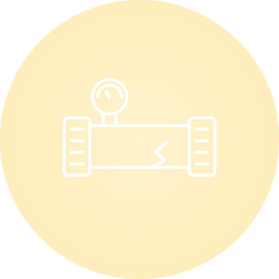Broken Pipe Vector Icon