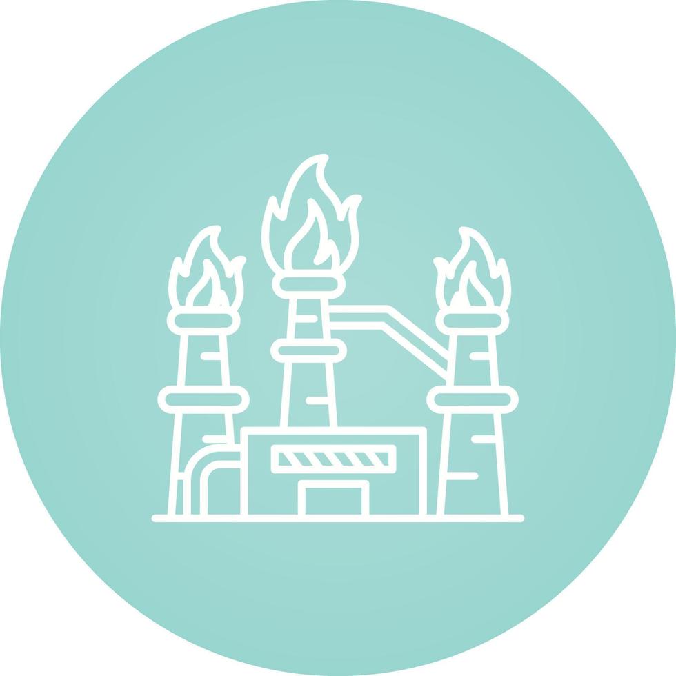 Natural Gas Vector Icon