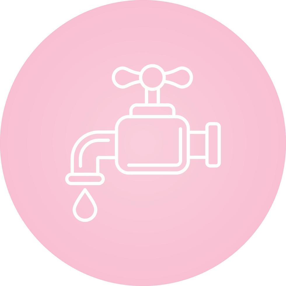 Water Faucet Vector Icon