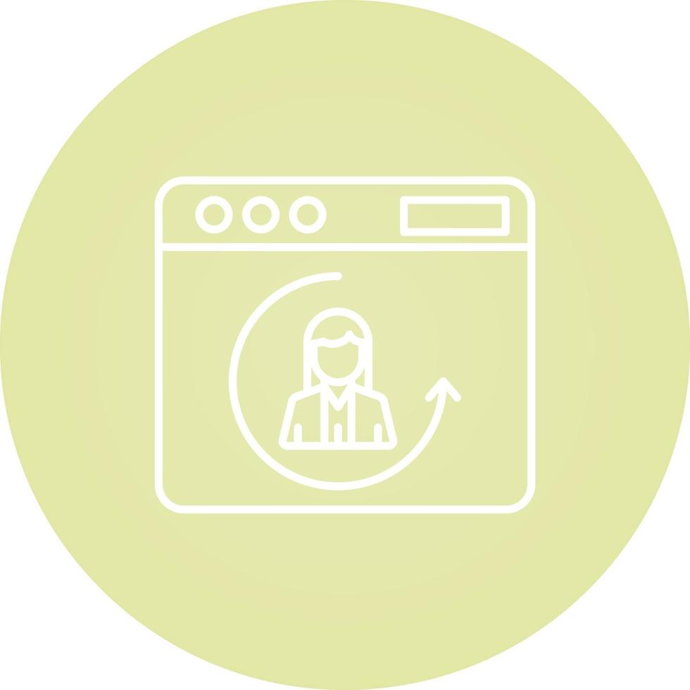 Return Visitor Vector Icon