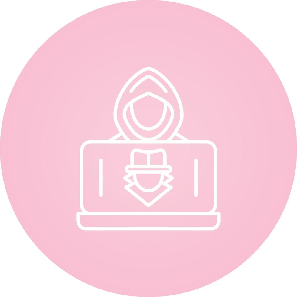 Hacker Vector Icon