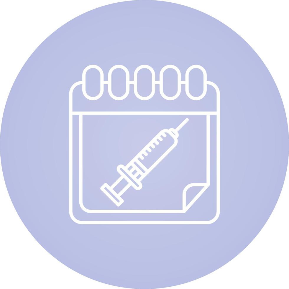 Vaccine Time Vector Icon