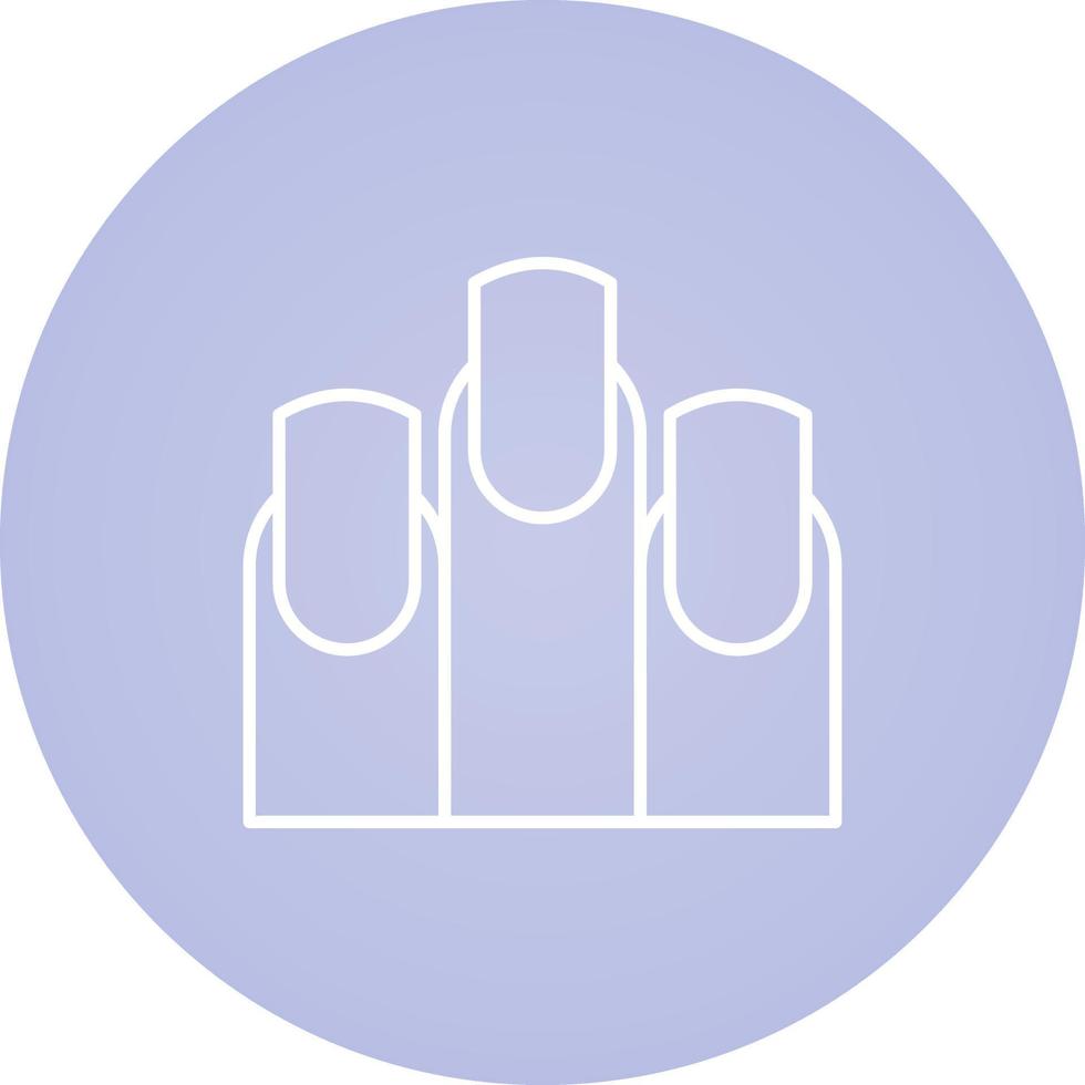 Nail Vector Icon