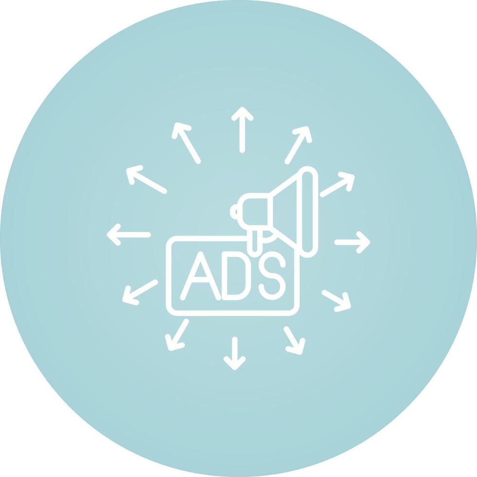 Advertising Submission Vector Icon