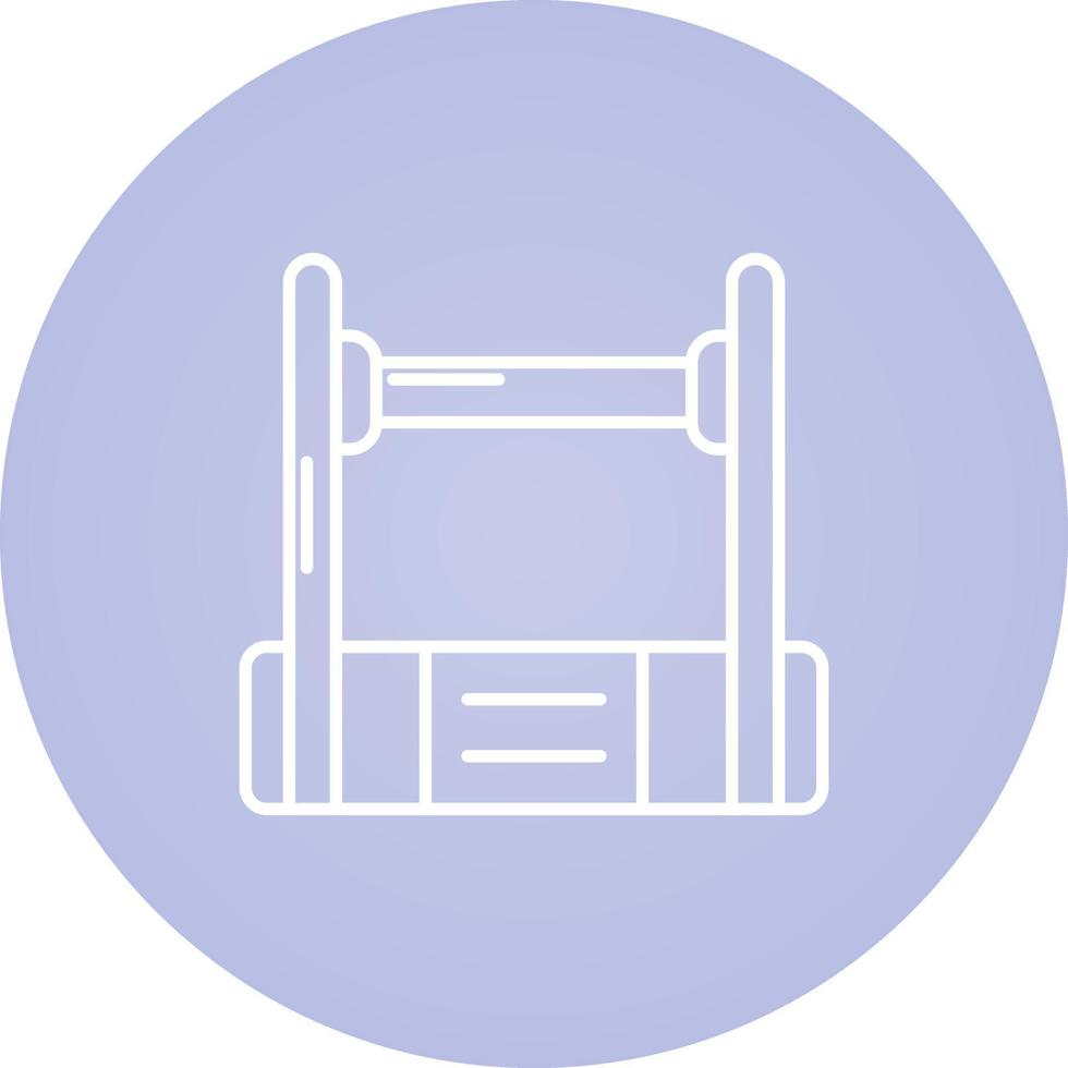 High Jump Vector Icon