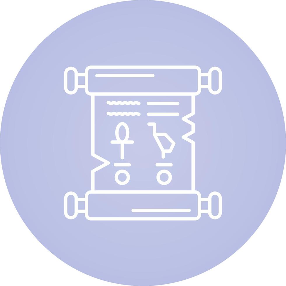 Papyrus Vector Icon