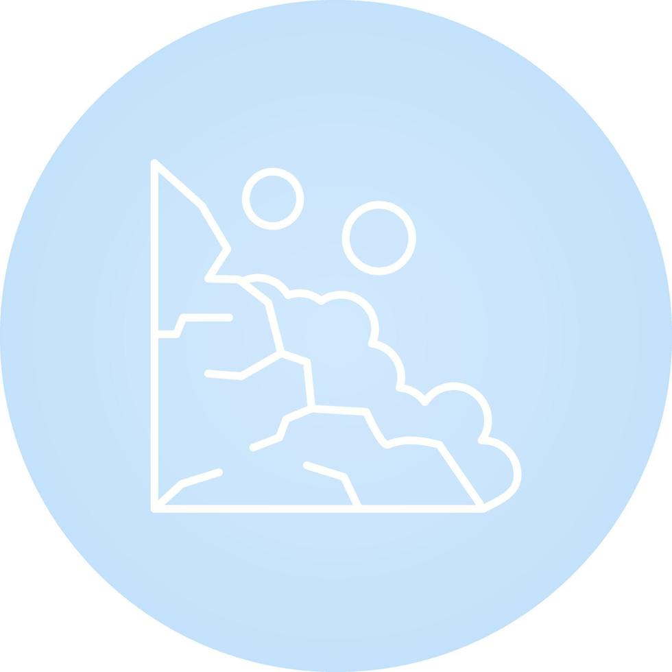 Landslide Vector Icon