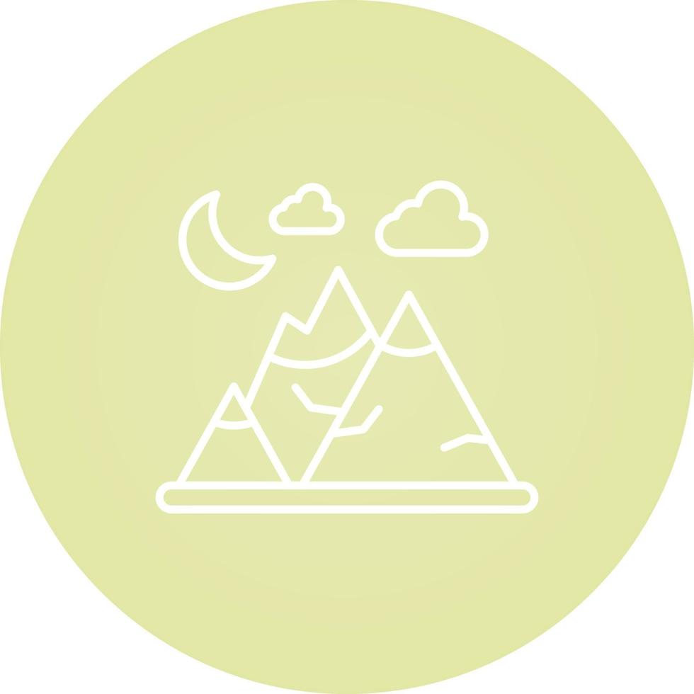 Mountain Vector Icon