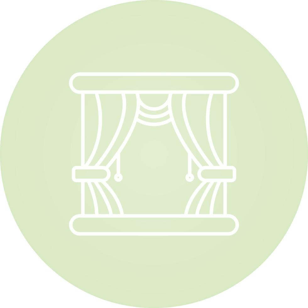 Stage Vector Icon