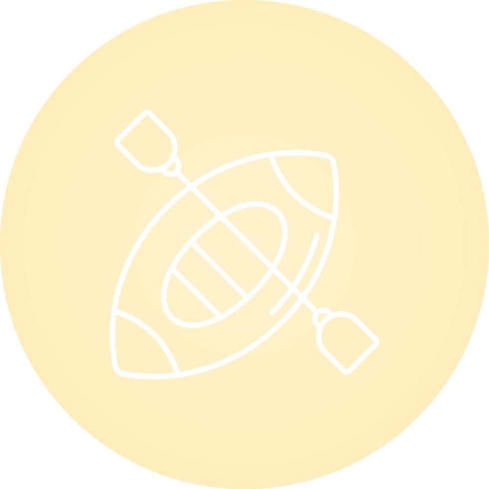 Kayak Vector Icon