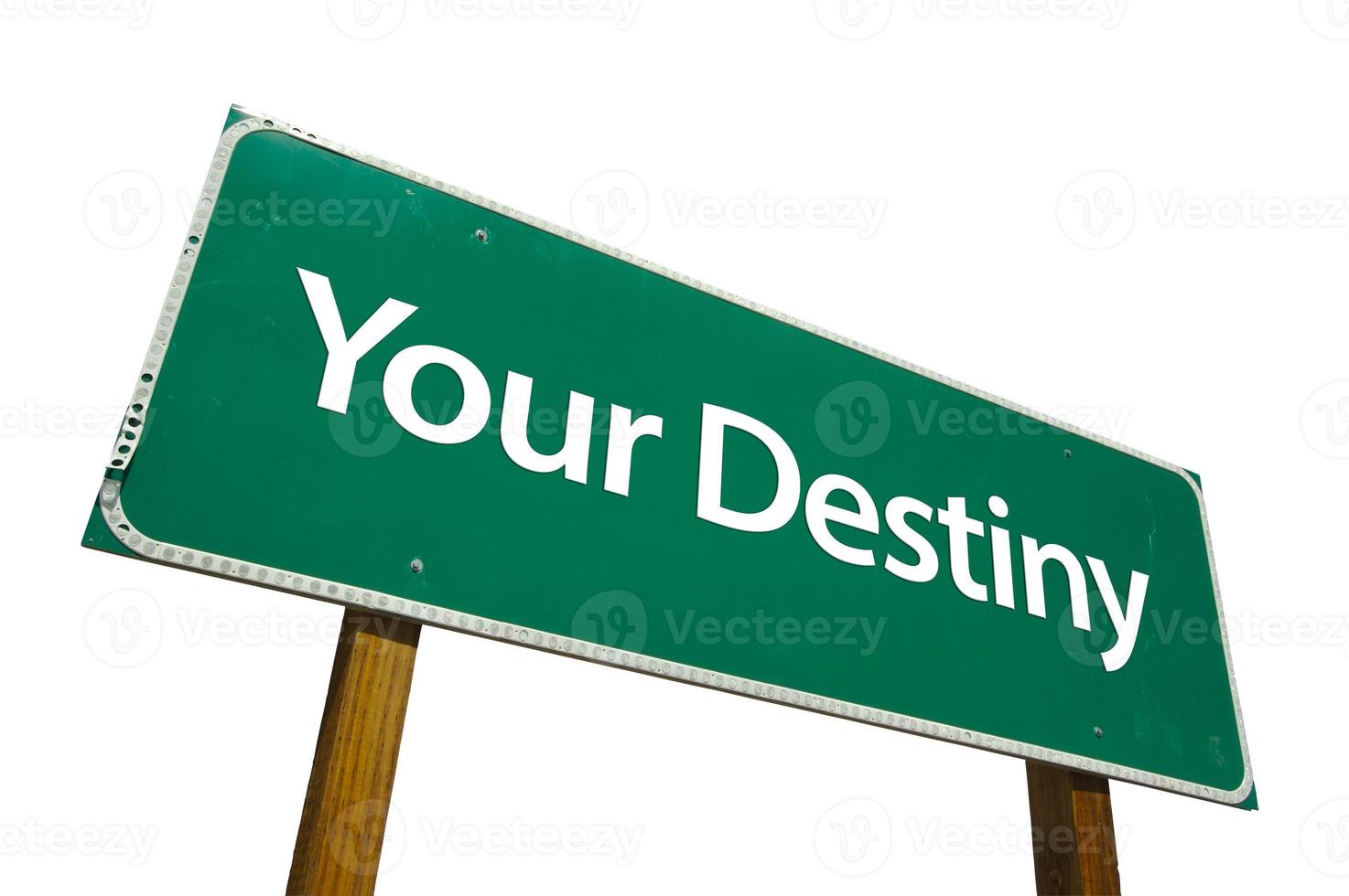 Your Destiny Green Road Sign photo